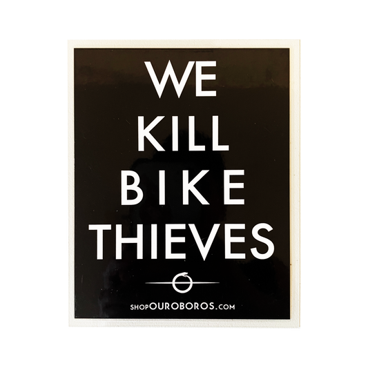 We Kill Bike Thieves Spoke Card